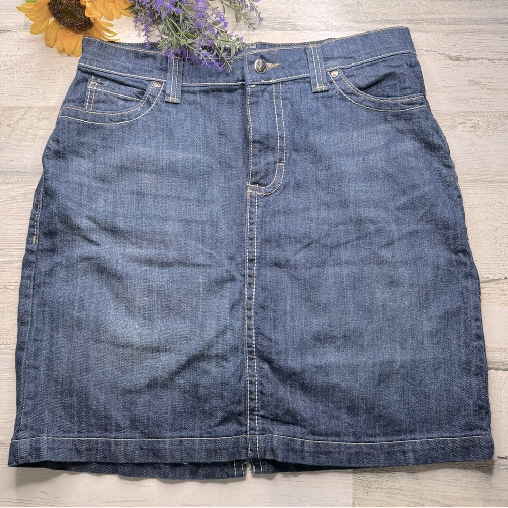 Cabela's Blue Denim Jean Skirt